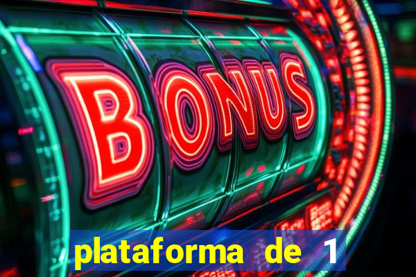 plataforma de 1 real fortune tiger